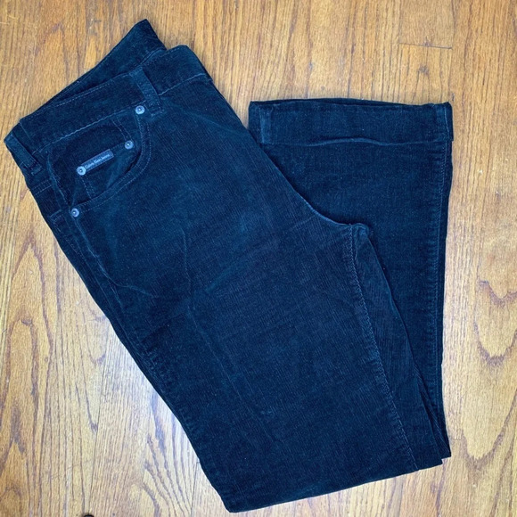 Calvin Klein Women’s Black Cords Size 10 - Picture 5 of 5